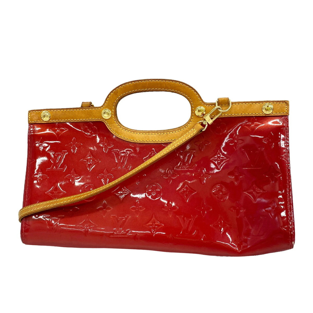 Louis Vuitton Vernis Roxbury Drive M91987 Pomme d'Amour 2-way handbag for women